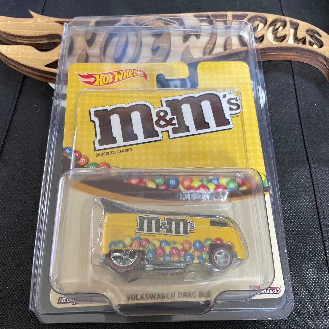 ホットウィール　ドラッグバス　m&m