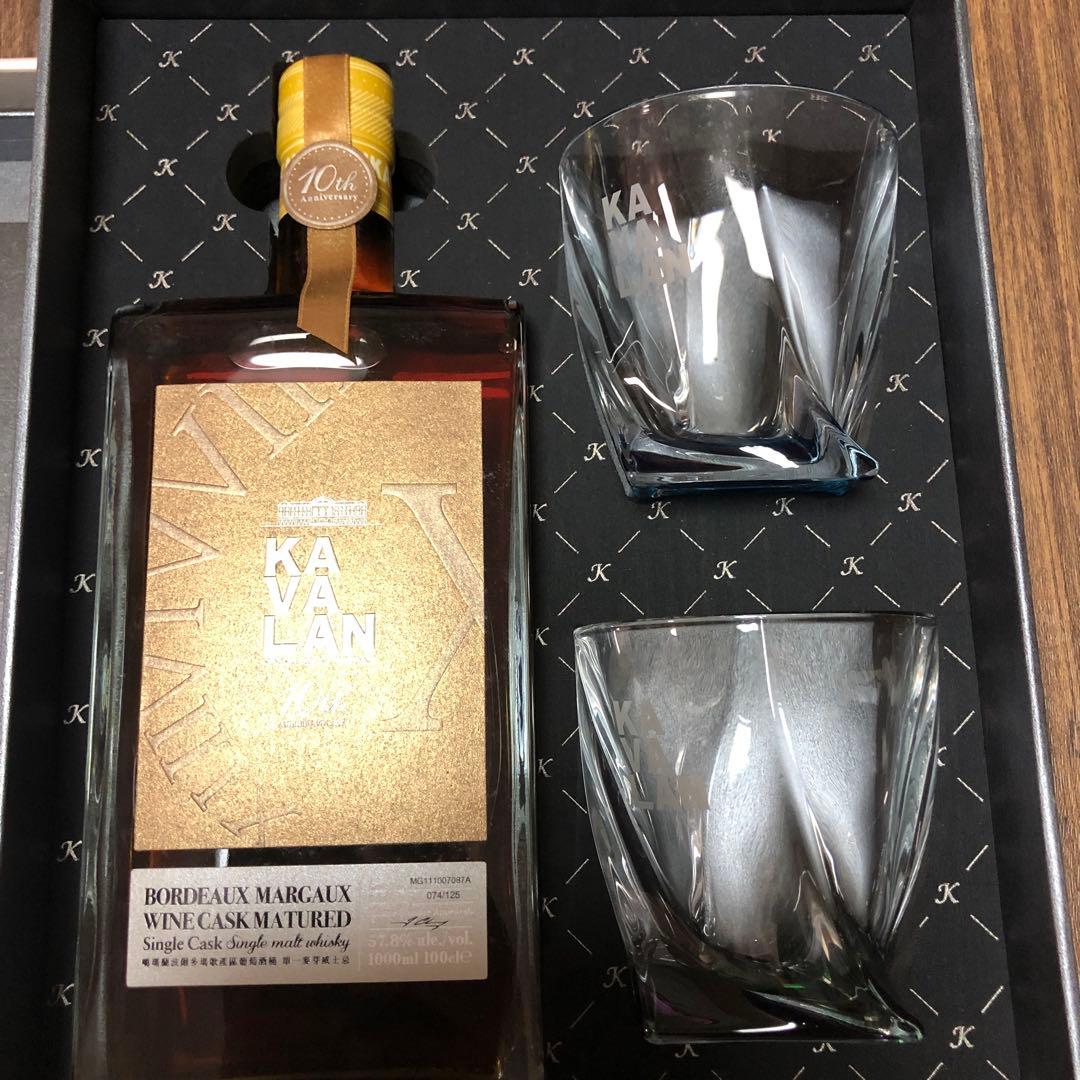 ウイスキー Kavalan 10th anniversary