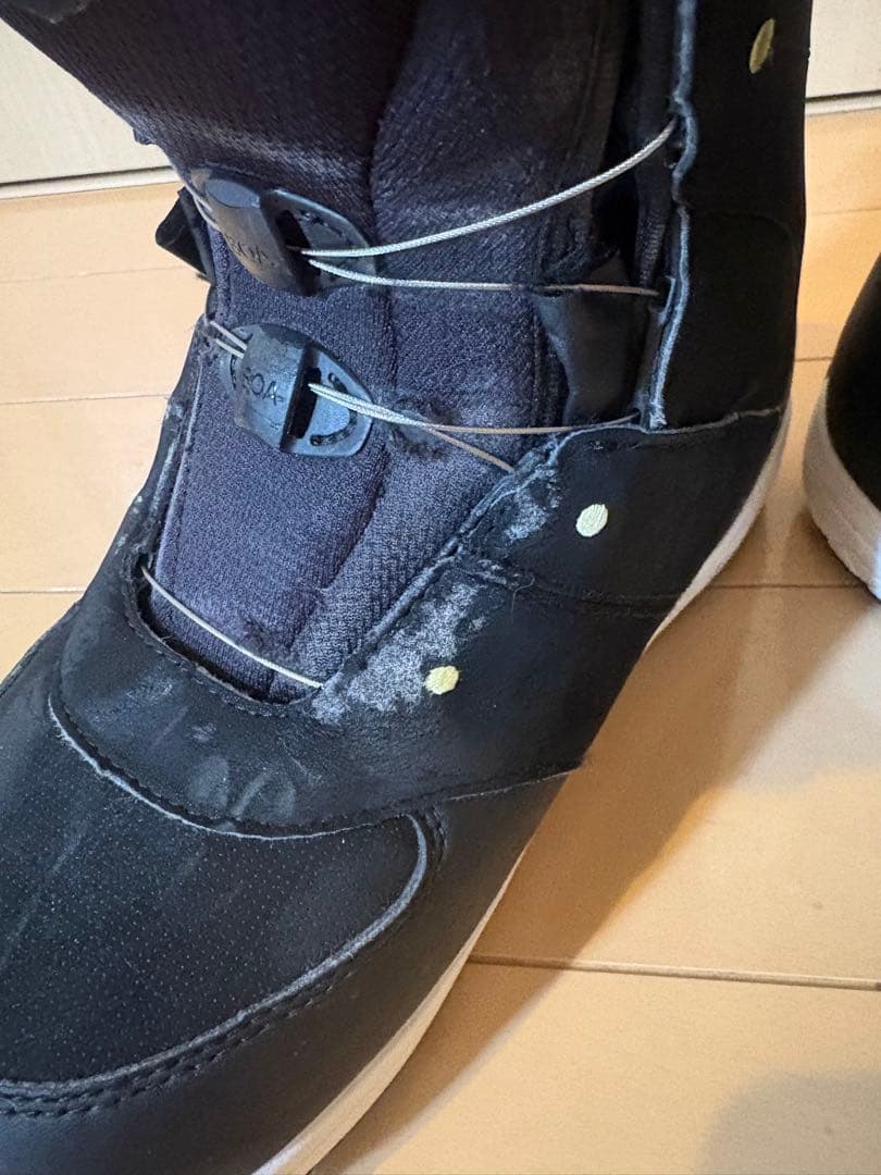 Salomon 子ども用女性用スノーボードブーツ ブラック 23.5cm