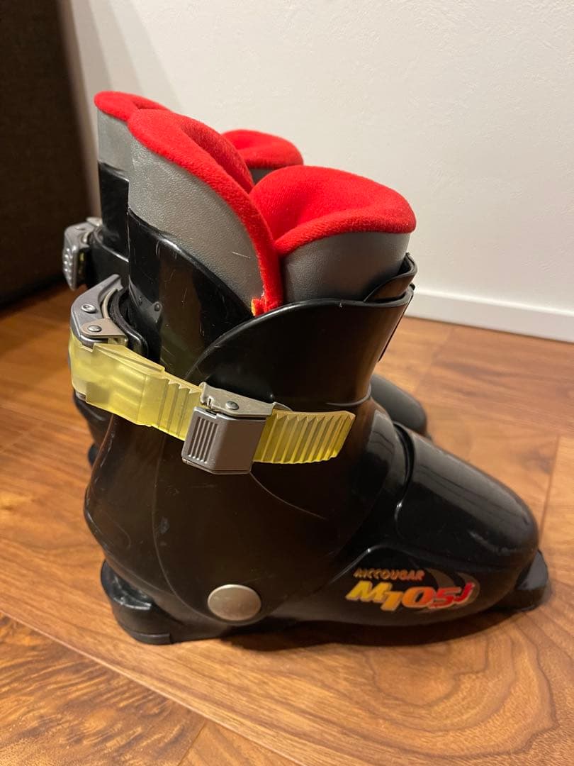 キッズ　スキー板90cm ビンディング　ブーツ ストック セット ジュニア用