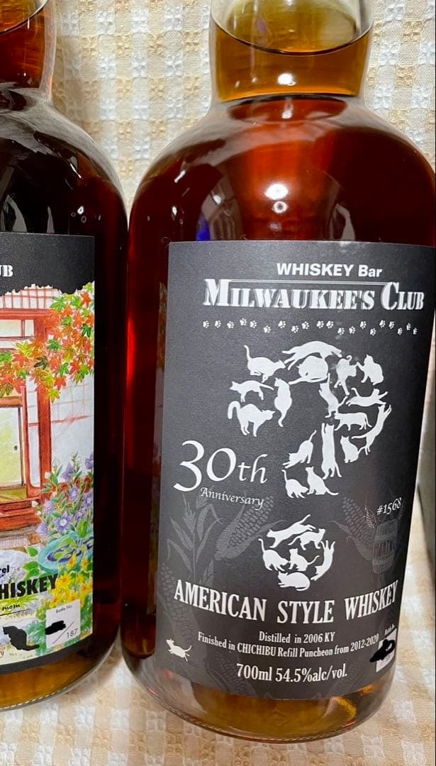 限定品イチローズモルト ミルウォーキーズクラブ　30周年記念ボトル 520本限定
