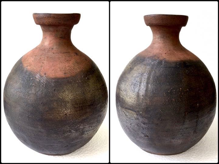 室町時代 【 古備前撫徳利 】 *桂又三郎　*極めの鑑定書付* 極上逸品 蒐集品