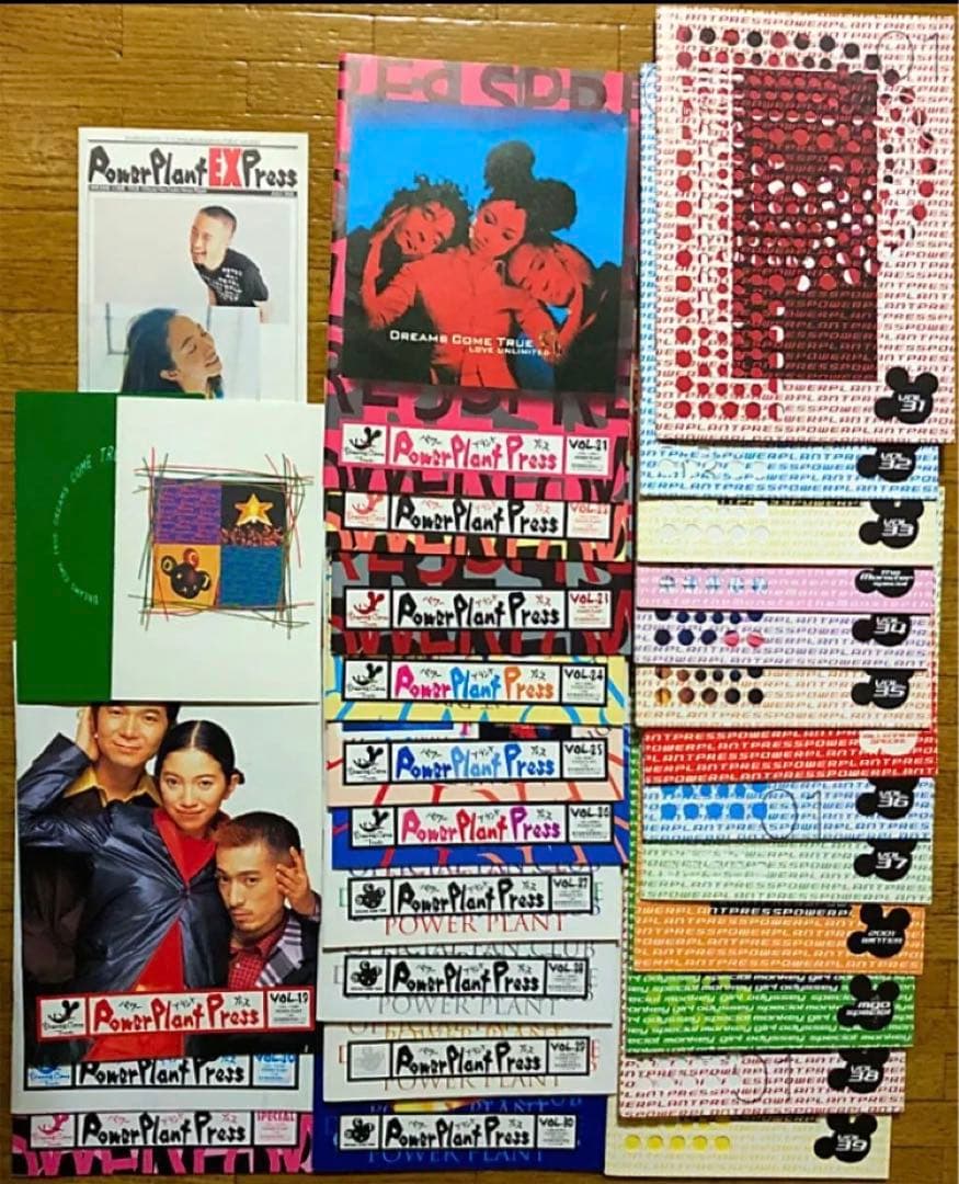 ドリカム 会報誌 まとめ売り　19〜101号 継続特典・15周年記念DVD付