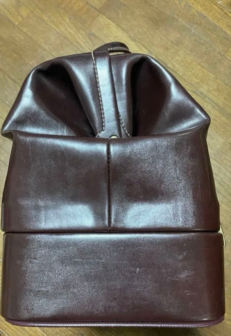 美品BLICS 旅行鞄　ゴルフバッグ　ダークブラウン　イタリアンレザー バッグ