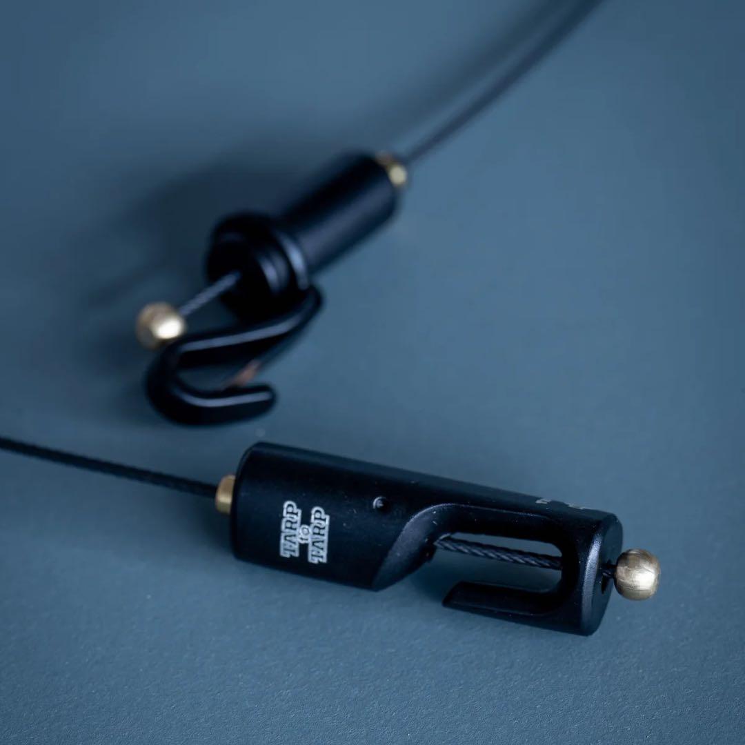 T no T x TARPtoTARP wire strap WS-60 黒