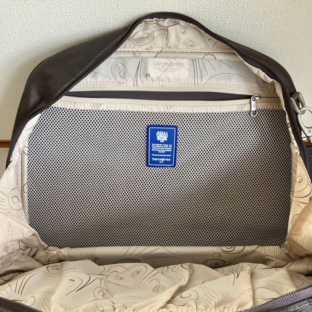 【美品】Samsonite キャリーオンバック ダークブラウン