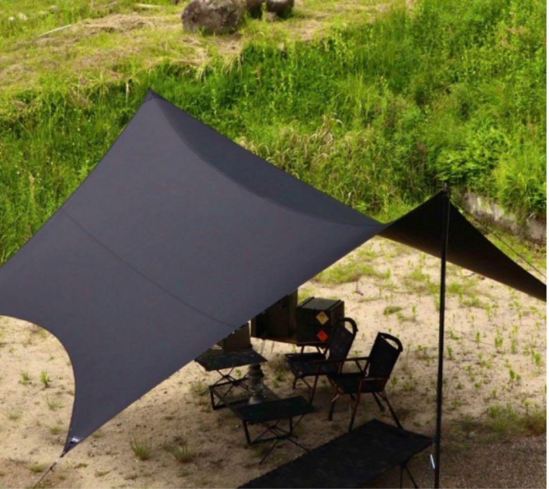 新品 Mac Outdoor MacOne ヘキサタープ ブラック Lサイズ