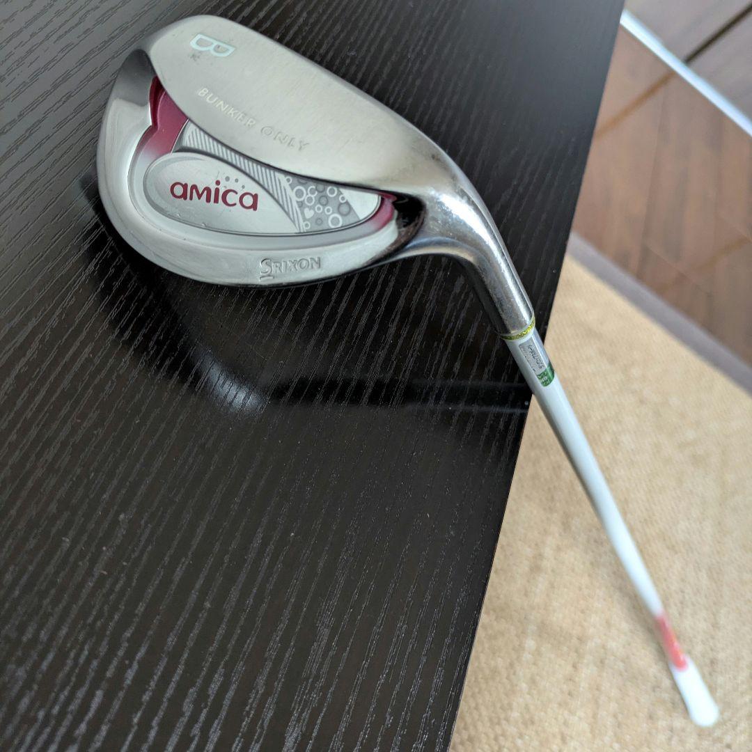 スリクソン アミカ BW バンカーウェッジ中古レディース ゴルフクラブ60°