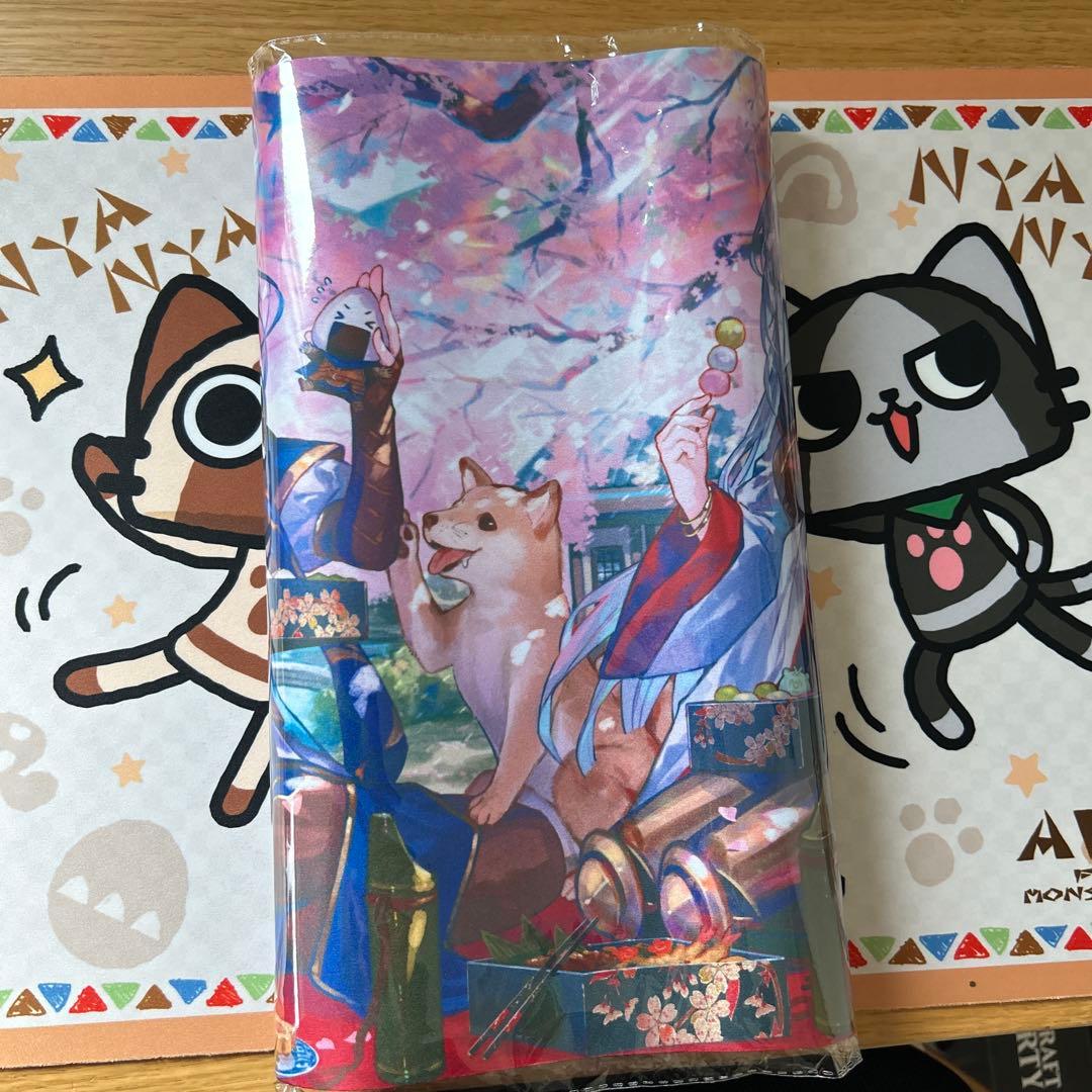 mtg 放浪皇のお花見　プレイマット　未開封　集合プレイマット