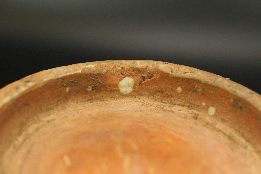 中国美術 青花 纏枝蓮花紋 双耳瓶 高29.5cm(LC136)