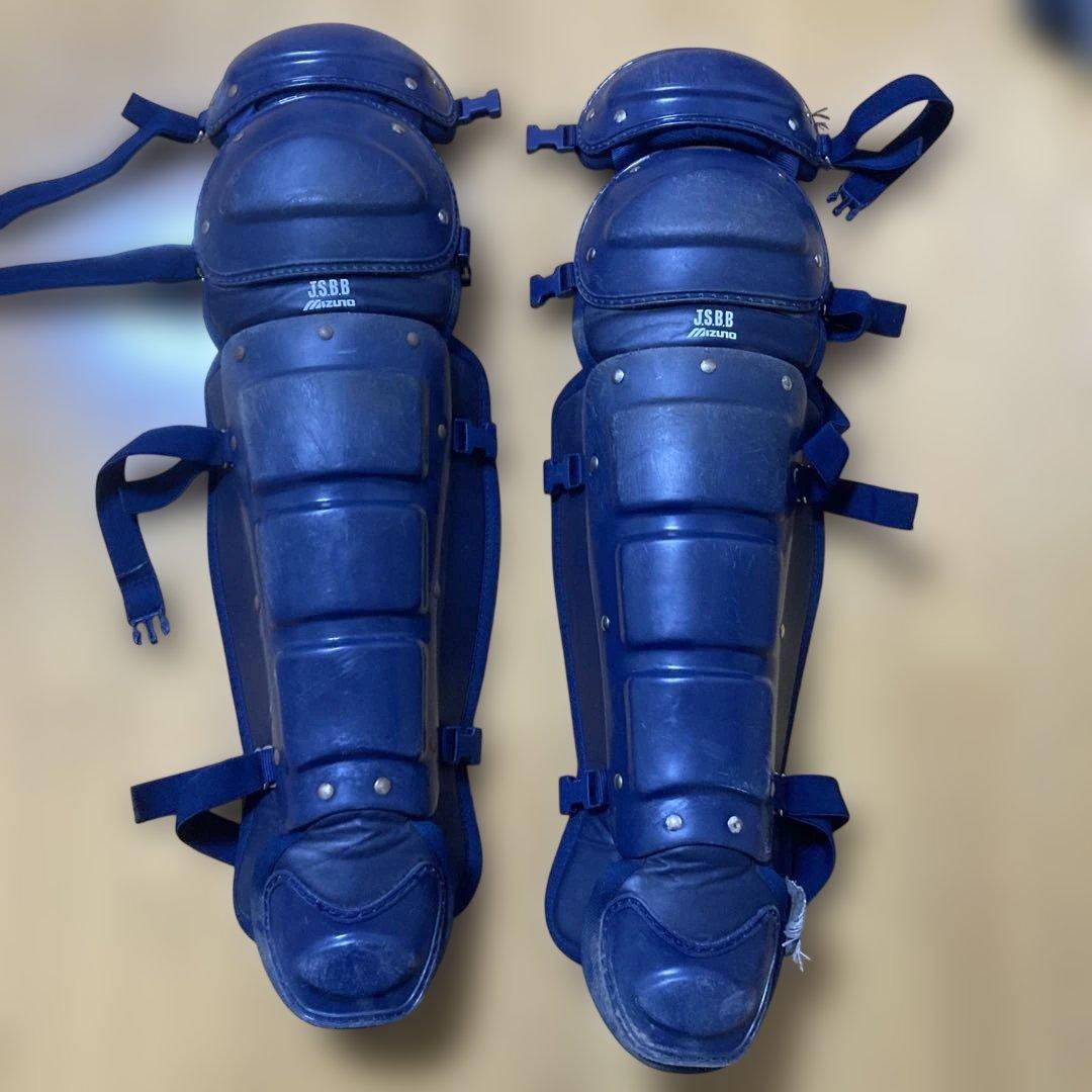 Mizuno キャッチャー用プロテクター JSB ネイビー　軟式用　Lサイズ