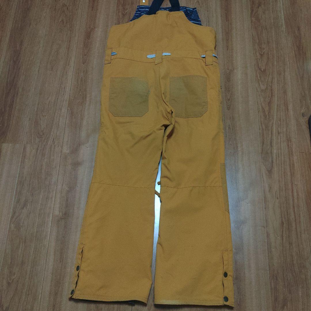 オレンジ スノーボード オーバーオール