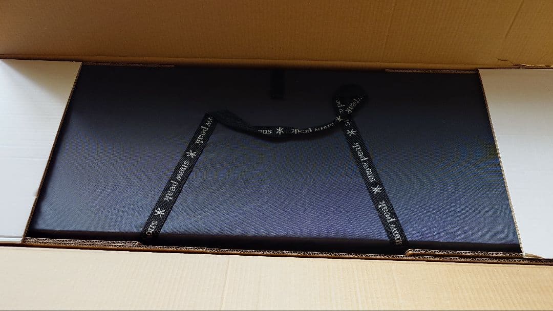 【美品】 peak　ワンアクションテーブルロング竹