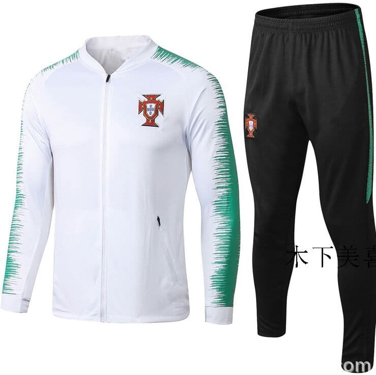 ポルトガルのサッカートレーニングサービス長袖セット秋と冬の足のズボンZ