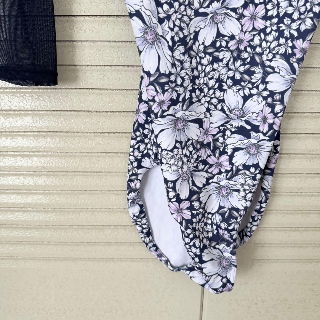 stina 花柄 レオタード Sサイズ