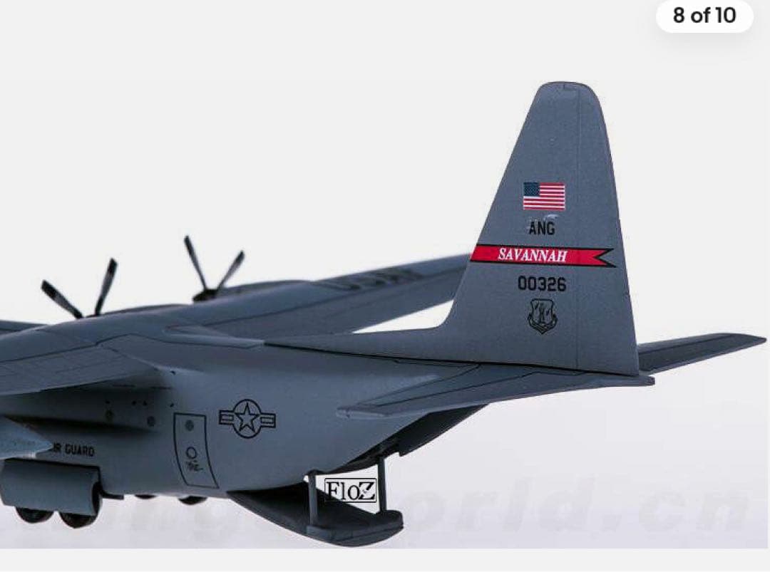【即購入ok!!】アメリカ空軍 C-130 1/200 新品未使用
