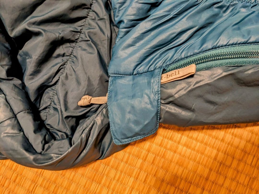 モンベルmontbell シュラフ バロウバッグ #3 右ジッパー