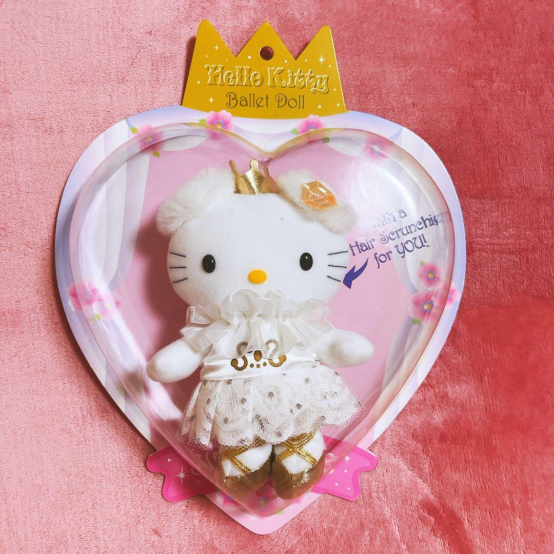 希少レア　ハローキティ　海外　USA ぬいぐるみ　バレエ　2002 サンリオ