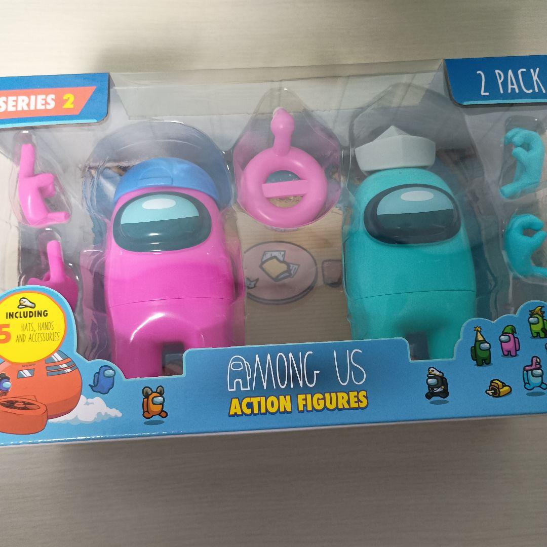 Among Us アクションフィギュア 2パック