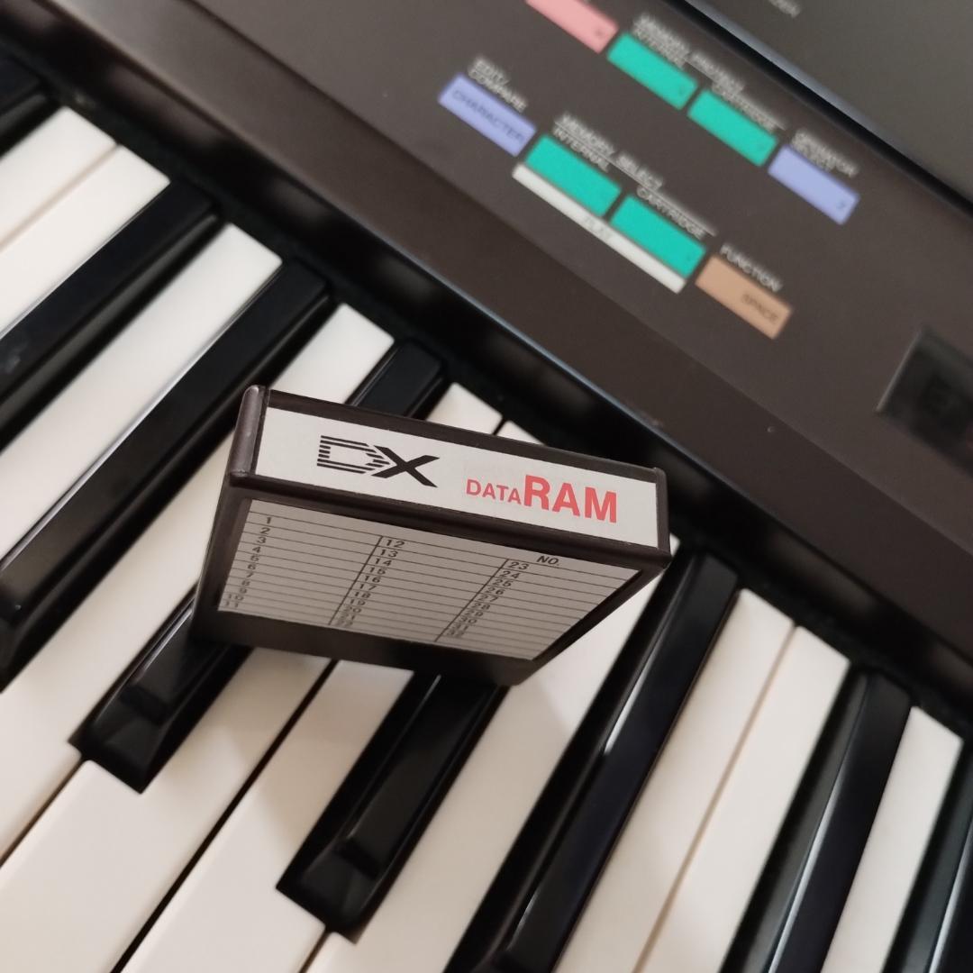 「 RAM1 」DATA CARTRIDGE for YAMAHA DX7