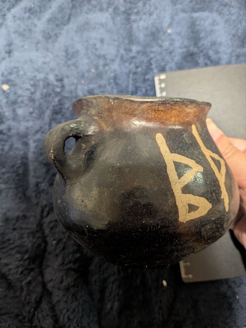 南米 アンティーク 陶器 壺（小）