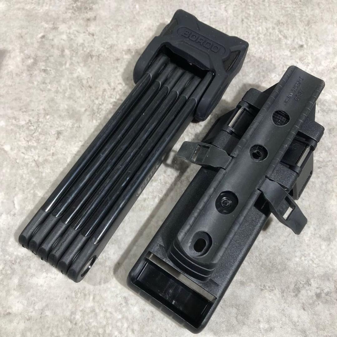 極美品 ABUS アブス BORDO 6000K XPlus ブレードロック