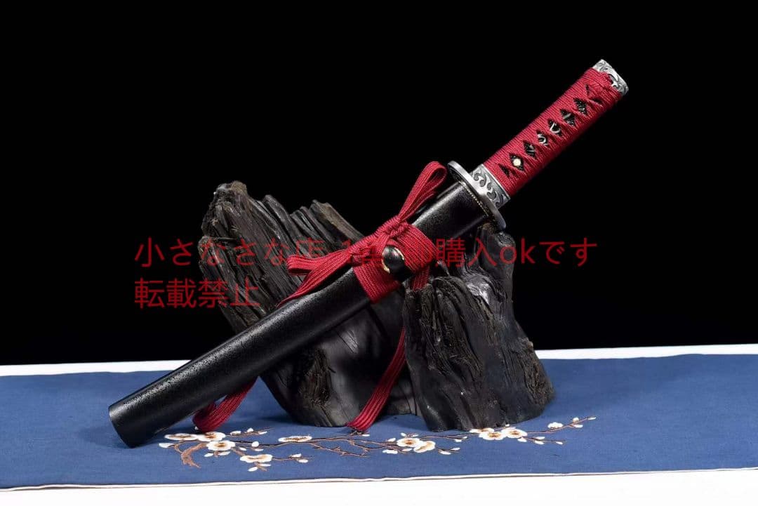 12寸T10覆土焼刃短刀『ファージ』古兵器 武具 刀装具 日本刀 模造刀 居合刀