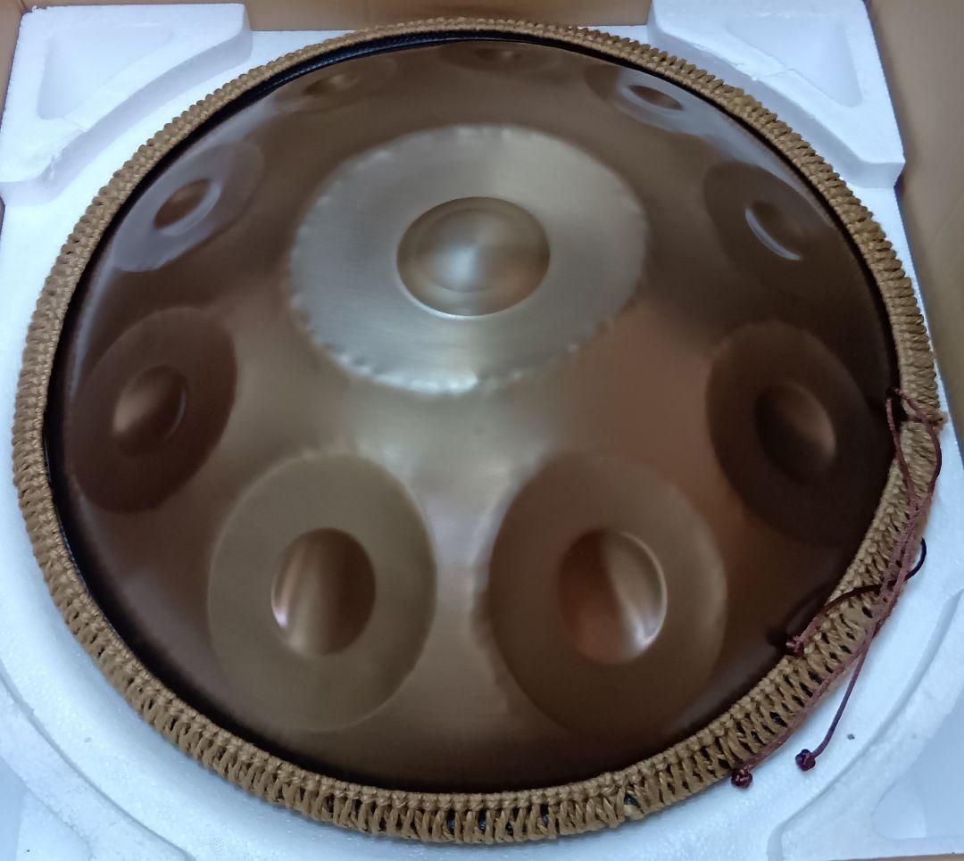 ももさん専用　ハンドパン　小ぶりの49センチ 10音A＝432Hz Dマイナー