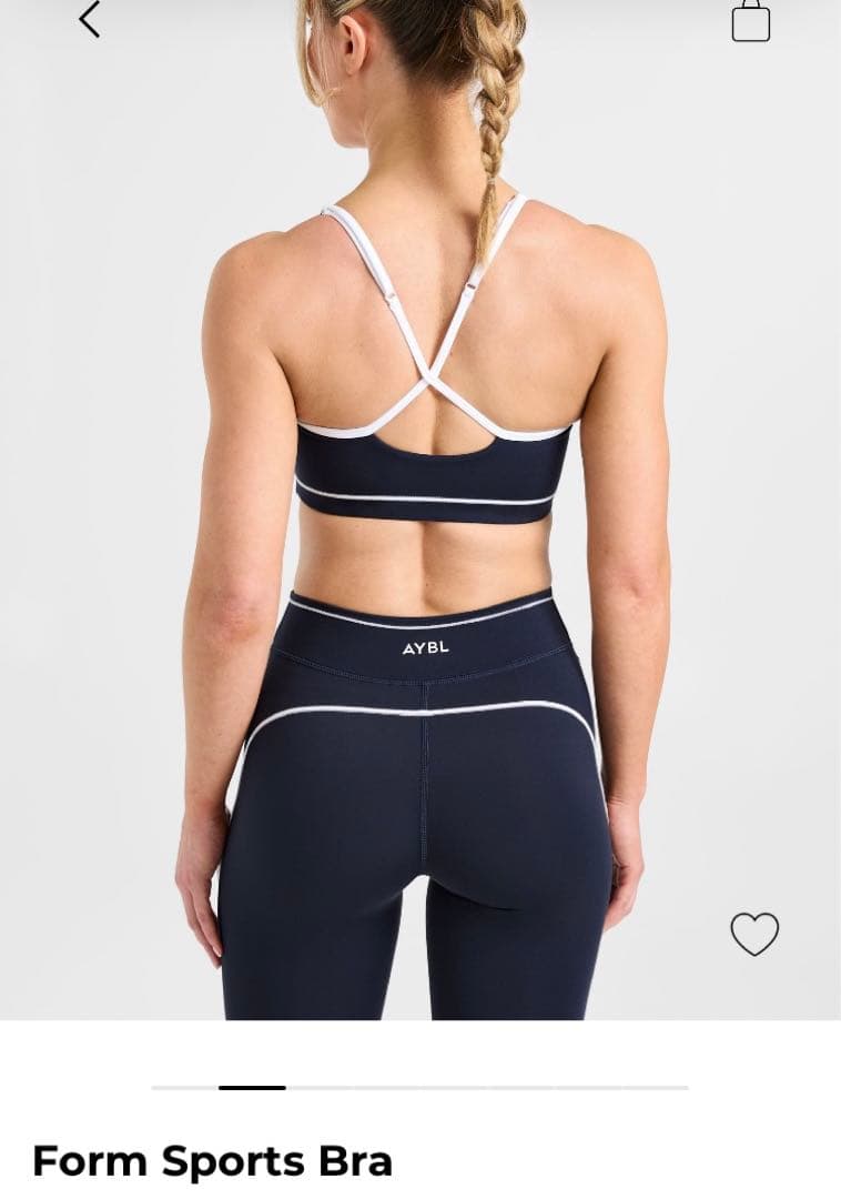 AYBL スポーツブラ XS