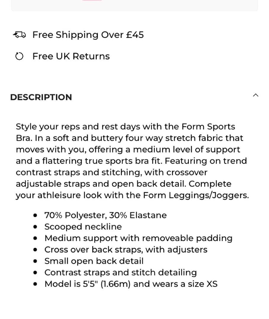 AYBL スポーツブラ XS