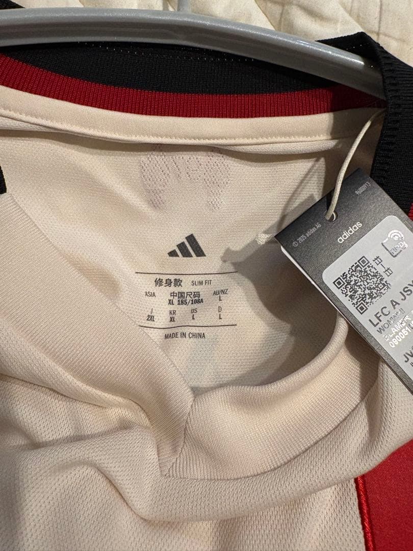 《最終値下げ》香港限定サラー選手ナンバー入りリヴァプール25/26アウェイユニ