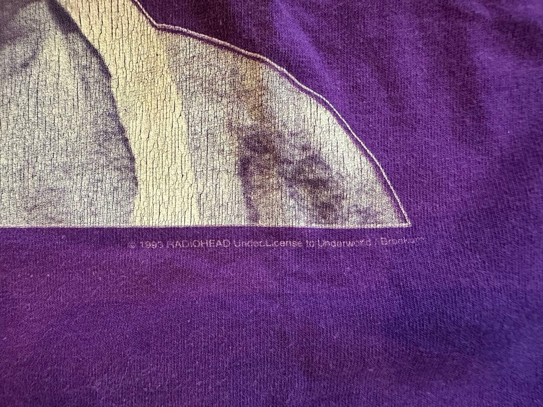 Radiohead Pablo Honey Tour Tシャツ