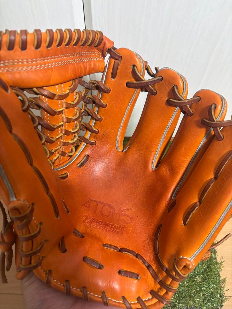 硬式用　日本製　浦上レザー　UR3 アトムズ　内野手