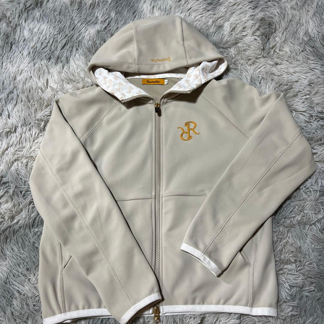 レザレクション　zip upパーカー