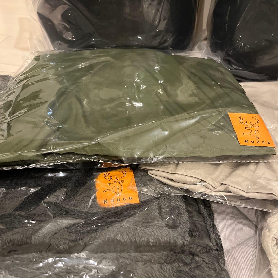 Nuuca 寝袋セット オリーブグリーン＆ベージュ