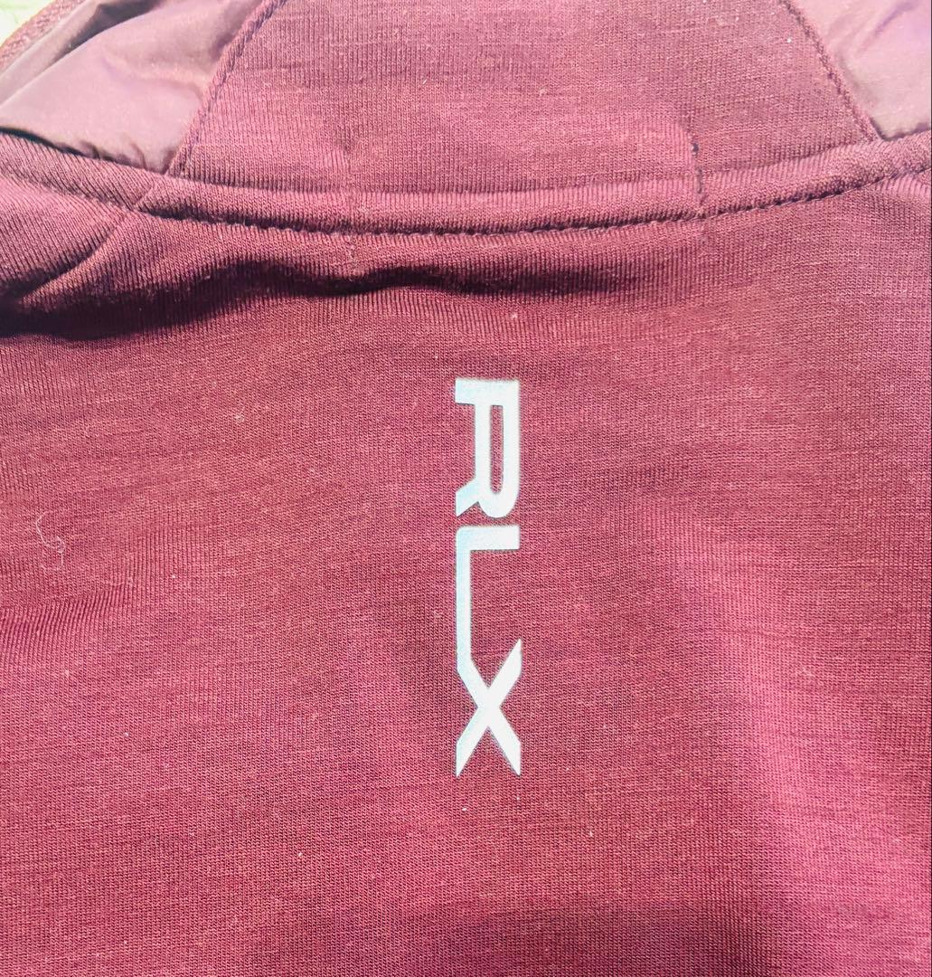 RLX バーガンディ キルティングジャケット