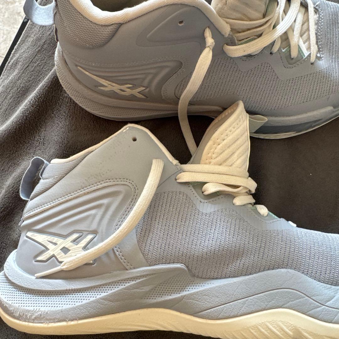 asics バスケットボールシューズ 28.5cm グレー