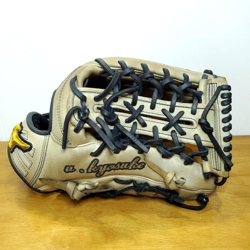 ミズノプロ 波賀製 耕作オーダー HAGA JAPAN 外野用 硬式グローブ