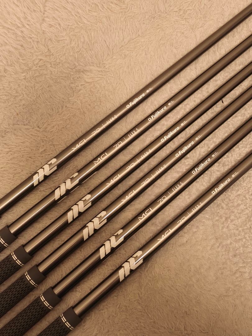 フジクラ ニュー New MCI 70S アイアン シャフト 6本セット