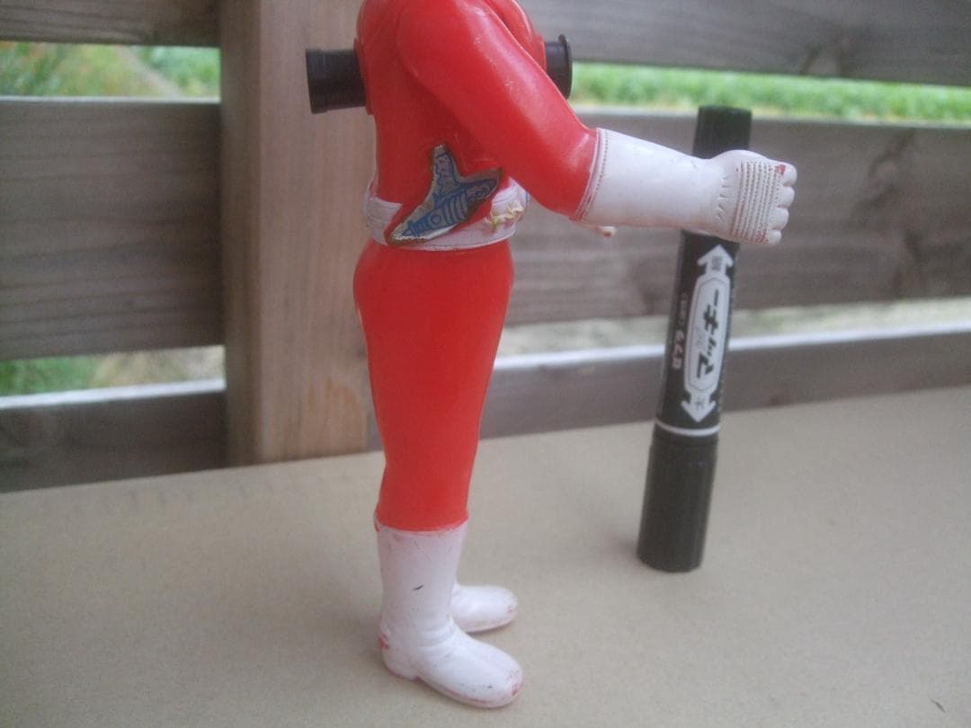 希少★ 当時物★カゲスター★スコープ付★旧バンダイ★ソフビ