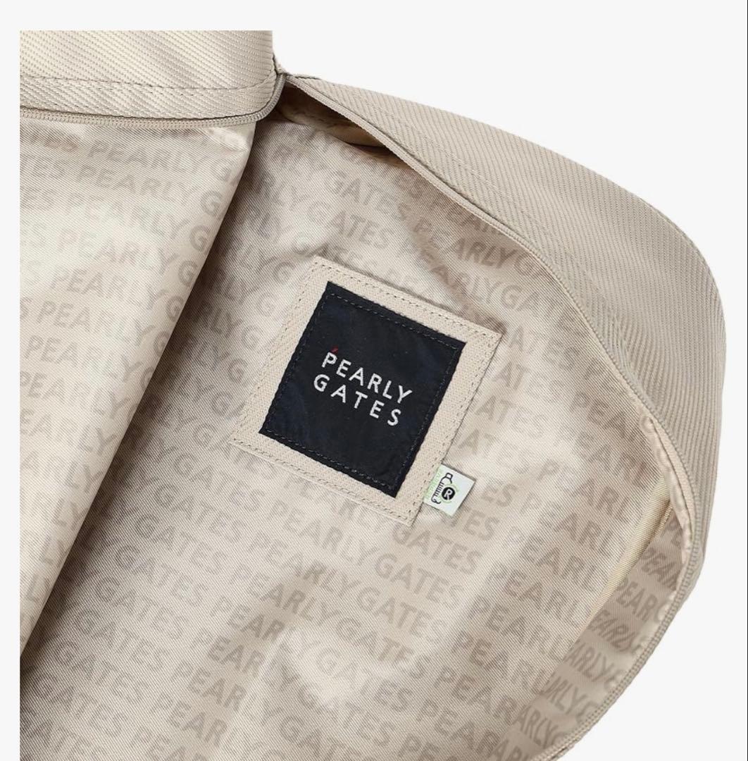 パーリーゲイツ　ゴルフクラブケース ベージュ