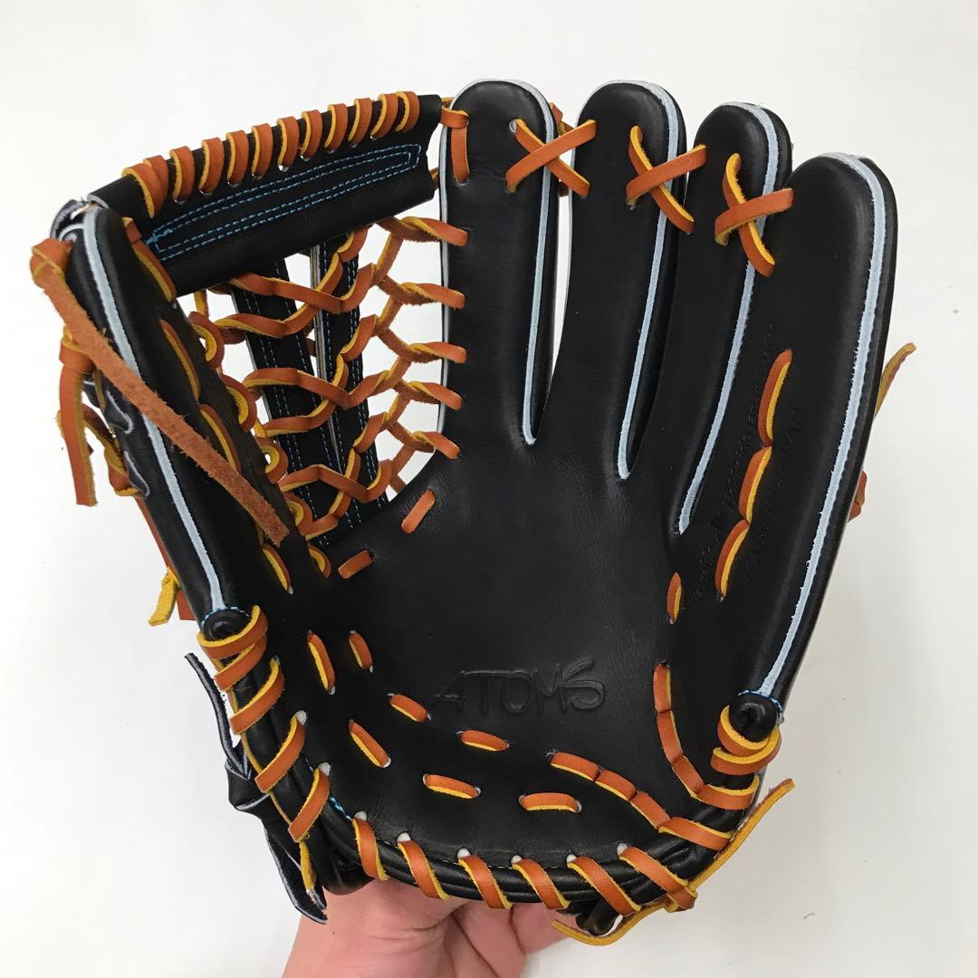 ATOMS（アトムス）　硬式グラブ　外野手用　北海道レザー使用グラブ