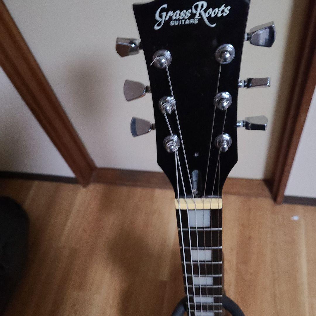 パープル レスポールタイプ エレキギターINORANモデル