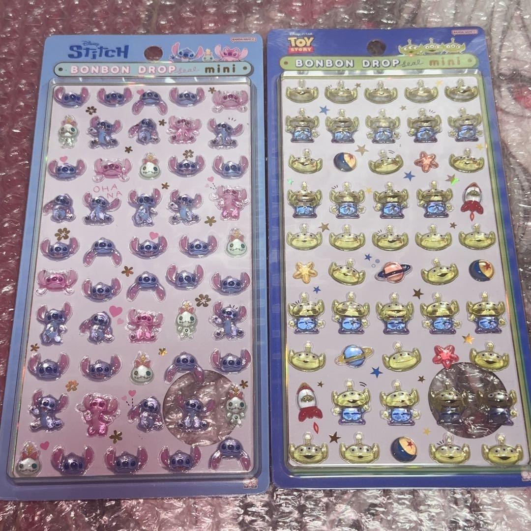 ボンボンドロップシール ベイマックス スティッチ オイスター ズートピア 正規品