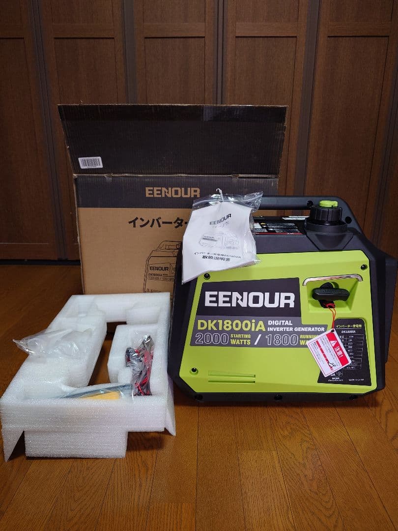 未使用品　EENOUR DK1800iA デジタルインバータ発電機