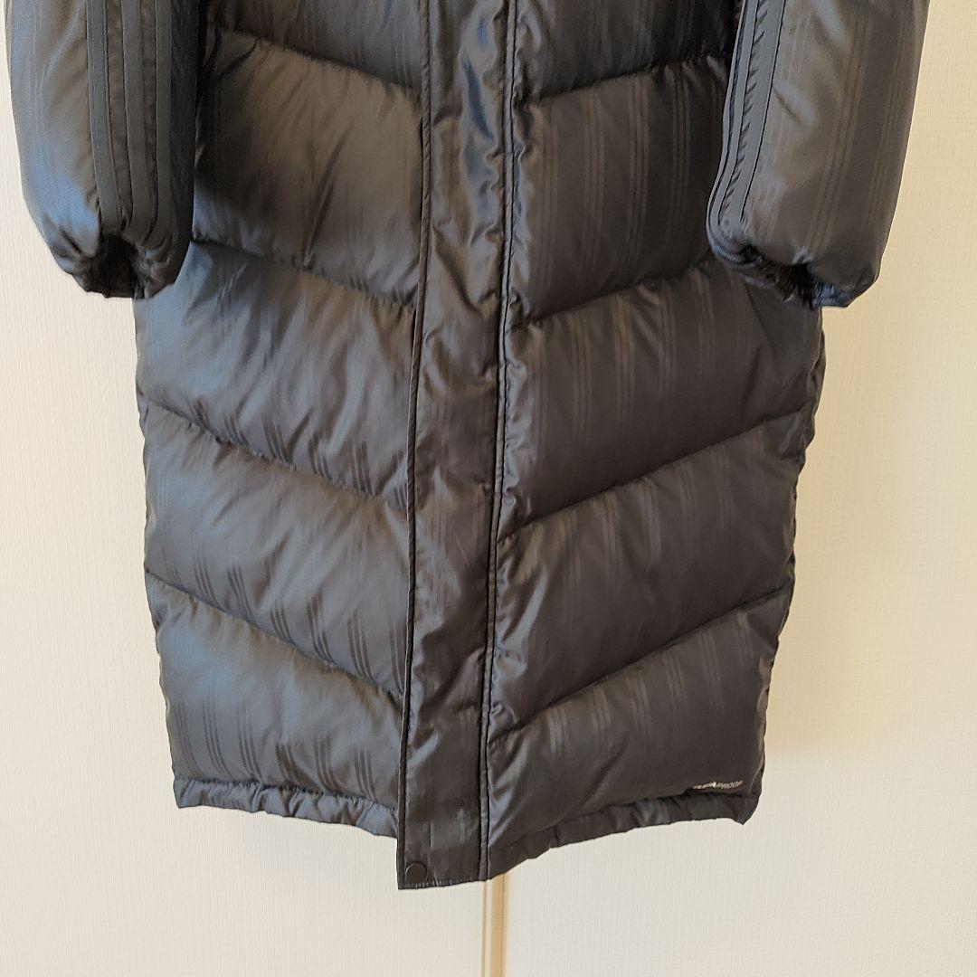 美品adidas ブラック ダウンベンチコート