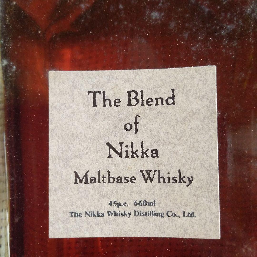 希少」ニッカ　ザ・ブレンド・オブ・ニッカ45度　660ml箱入り　06G36A