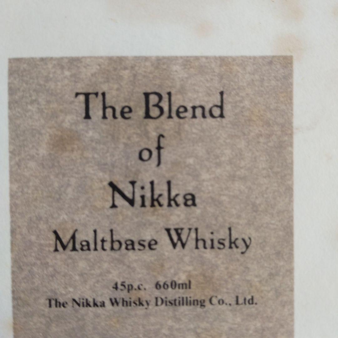 希少」ニッカ　ザ・ブレンド・オブ・ニッカ45度　660ml箱入り　06G36A