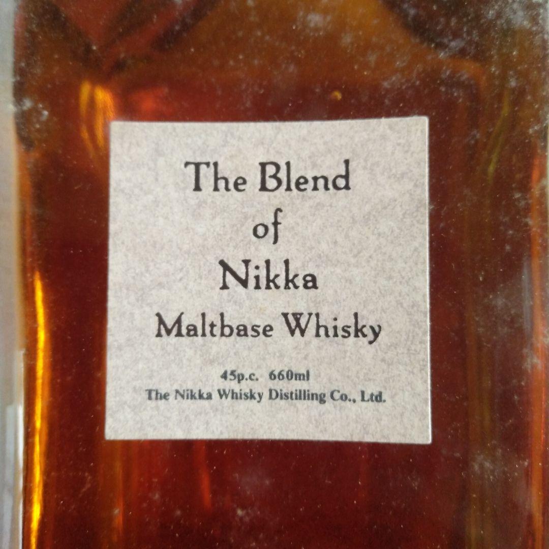 希少」ニッカ　ザ・ブレンド・オブ・ニッカ45度　660ml箱入り　06G36A