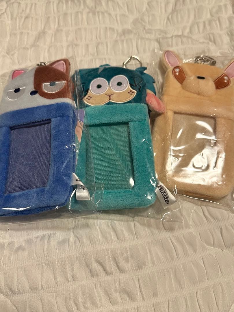 ぬいぐるみカードホルダー ヒロアカ 動物 アニマル 緑谷出久　爆豪勝己 轟焦凍